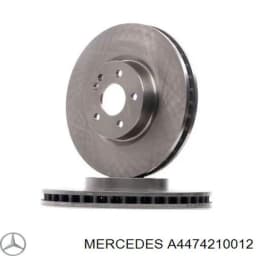 A4474210012 MERCEDES Disco de freno delantero original y equivalente