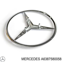 A6387580058 MERCEDES Emblema original y equivalente