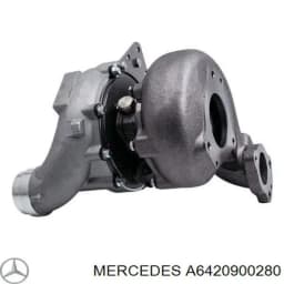 A6420900280 MERCEDES Turbocompresor original y equivalente