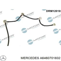 A6460701832 MERCEDES Tubería de retorno de combustible de los inyectores original y equivalente