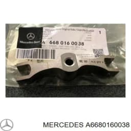 A6680160038 MERCEDES Soporte, inyector original y equivalente