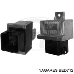 BED712 NAGARES Relé de los calentadores original y equivalente