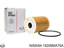 15209MA70A NISSAN Filtro de aceite original y equivalente