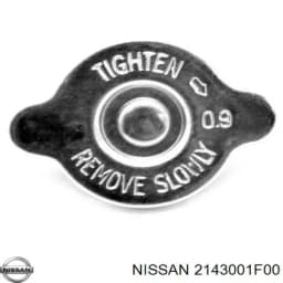 2143001F00 NISSAN Tapa radiador original y equivalente
