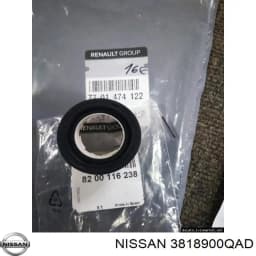 3818900QAD NISSAN Anillo retén de semieje, eje delantero, derecho original y equivalente