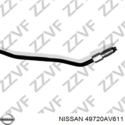 49720AV61A NISSAN Manguera de alta presion de direccion, hidráulica original y equivalente