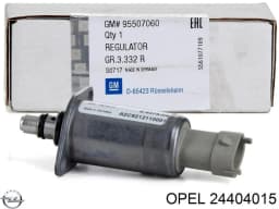 24404015 OPEL Regulador de presión de combustible original y equivalente
