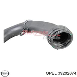 39202874 PEUGEOT Tubo flexible de aire de sobrealimentación izquierdo original y equivalente