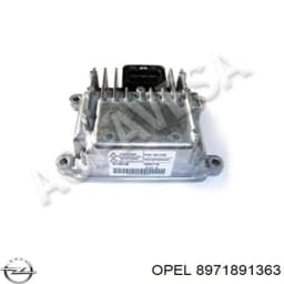 8971891363 OPEL Módulo de control de bomba de combustible original y equivalente