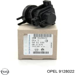 9128022 OPEL Transmisor De Presion De Carga (Solenoide) original y equivalente
