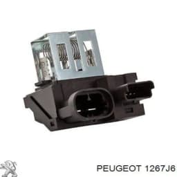 1267J6 PEUGEOT Control De Velocidad De El Ventilador De Enfriamiento (Unidad De Control) original y equivalente