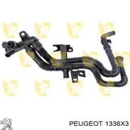 1336X3 PEUGEOT Conducto refrigerante, bomba de agua, de recepción original y equivalente