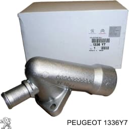 1336Y7 PEUGEOT Brida del sistema de refrigeración (triple) original y equivalente
