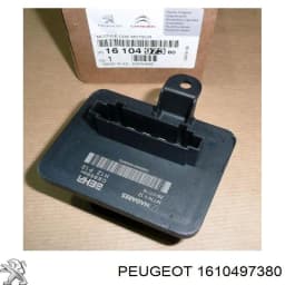 1610497380 PEUGEOT Resistencia de calefacción original y equivalente