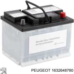 1632648780 PEUGEOT Batería original y equivalente