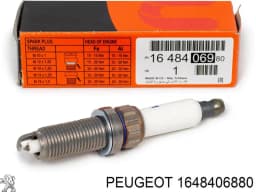 1648406880 PEUGEOT Bujía original y equivalente
