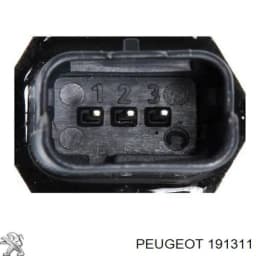 191311 PEUGEOT Sensor De Nivel De Agua Del Filtro De Combustible original y equivalente