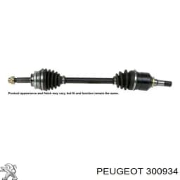 300934 PEUGEOT Anillo retén de semieje, eje delantero, izquierdo original y equivalente