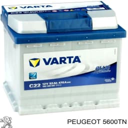 5600TN PEUGEOT Batería original y equivalente