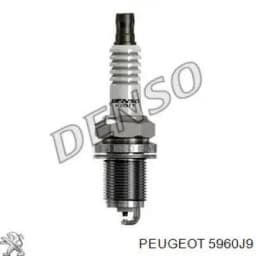 5960J9 PEUGEOT Bujía original y equivalente