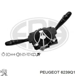 6239Q1 PEUGEOT Conmutador columna dirección original y equivalente