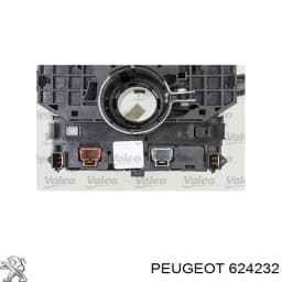 624232 PEUGEOT Conmutador columna dirección original y equivalente