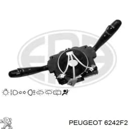 6242F2 PEUGEOT Conmutador columna dirección original y equivalente