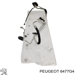 6477G4 PEUGEOT Tubería de baja / alta presión, aire acondicionado, de evaporador a compresor original y equivalente