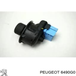6490G0 PEUGEOT Unidad de control de retrovisores, salpicadero original y equivalente