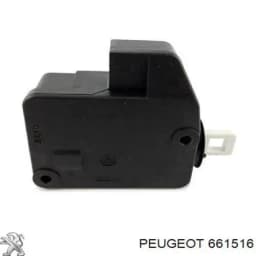 661516 PEUGEOT Elemento de regulación, cierre centralizado, puerta de maletero original y equivalente