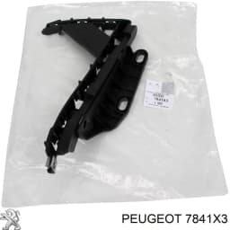 7841X3 PEUGEOT Soporte delantero para aleta delantera derecha original y equivalente