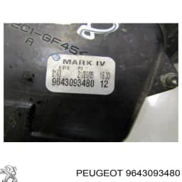 9643093480 PEUGEOT Caja de termostato original y equivalente