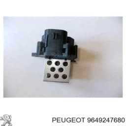 9649247680 PEUGEOT Control De Velocidad De El Ventilador De Enfriamiento (Unidad De Control) original y equivalente