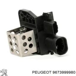9673999980 PEUGEOT Resistencia de calefacción original y equivalente