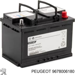 9678006180 PEUGEOT Batería original y equivalente