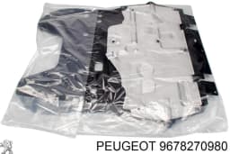 9678270980 PEUGEOT Protección motor / empotramiento original y equivalente