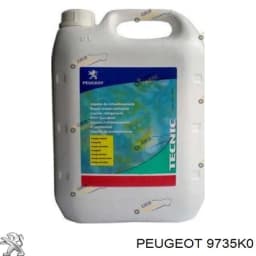 9735K0 PEUGEOT Liquido refrigerante original y equivalente