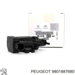 9801887680 PEUGEOT Válvula solenoide de control de presión de sobrealimentación original y equivalente