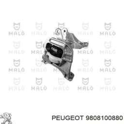 9808100880 PEUGEOT Soporte de motor derecho original y equivalente