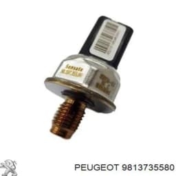 9813735580 PEUGEOT Sensor de presión de combustible original y equivalente