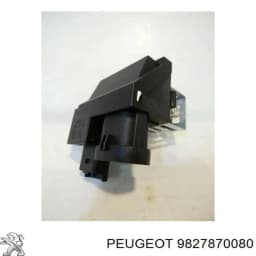 9827870080 PEUGEOT Control De Velocidad De El Ventilador De Enfriamiento (Unidad De Control) original y equivalente