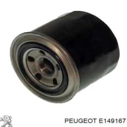E149167 PEUGEOT Filtro de aceite original y equivalente