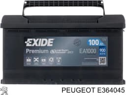 E364045 PEUGEOT Batería original y equivalente