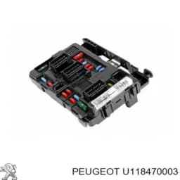 U118470003 PEUGEOT Caja de fusibles original y equivalente