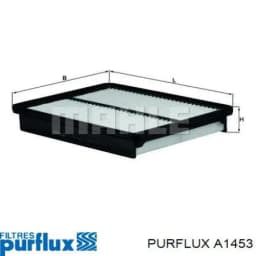 A1453 PURFLUX Filtro de aire original y equivalente