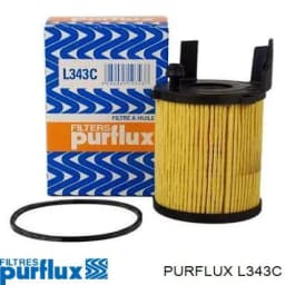 L343C PURFLUX Filtro de aceite original y equivalente