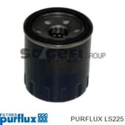 LS225 PURFLUX Filtro de aceite original y equivalente
