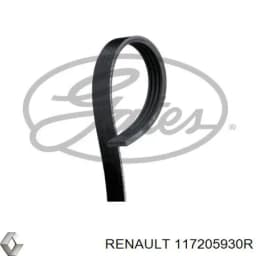 117205930R RENAULT Correa trapezoidal original y equivalente