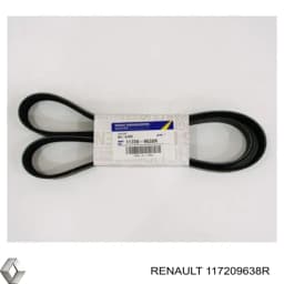 117209638R RENAULT Correa trapezoidal original y equivalente