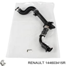144603415R RENAULT Tubo flexible de aire de sobrealimentación izquierdo original y equivalente